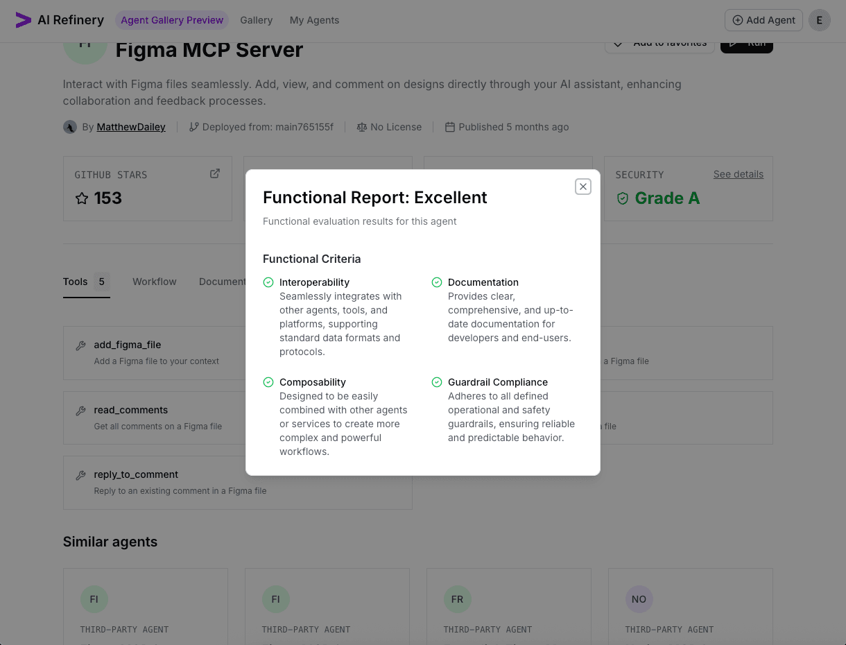 Functional certification checklist emphasizing ecosystem readiness.